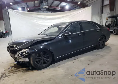 2015 Mercedes-Benz S 550 4Matic из США, поврежденный, VIN WDDUG8FB3FA161374